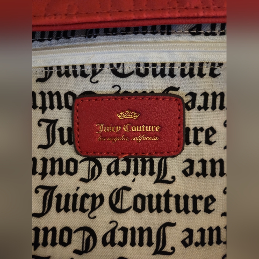 Juicy Couture Bold Red Crossbody Bag - Picture 7 of 9